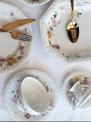 Rosenthal Marıa Pınk Rose 51 Parça Yemek Takımı