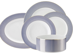 Rosenthal Carreau Blue 51 Parça Yemek Takımı