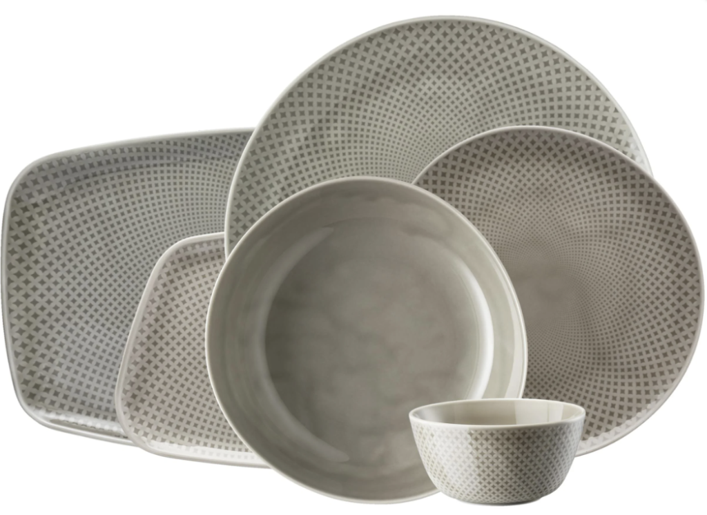 Rosenthal Junto Pearl Grey 51 Parça Yemek Takımı