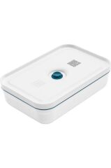 Zwilling Fresh & Save Vakumlu Yemek Taşıma Kabı, L Düz, Plastik, Beyaz-Akdeniz Mavisi