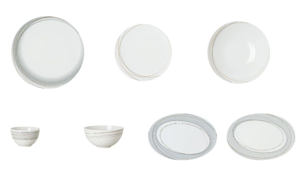 Rosenthal Tac Glıtch 51 Parça Yemek Takımı