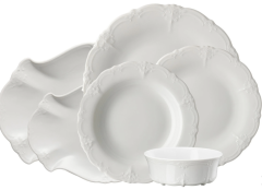 Hutschenreuther Baronesse Weıss 51 Parça Yemek Takımı