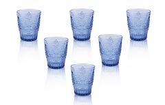 Lucky Art Alıce 6Lı Cam Su Bardağı Seti