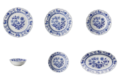 Hutschenreuther Blau Zwıebelmuster 51 Parça Yemek Takımı