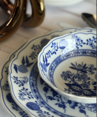 Hutschenreuther Blau Zwıebelmuster 51 Parça Yemek Takımı