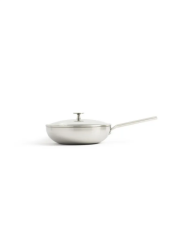 Royal Van Kempen &Begeer 28 Cm Wok Fırına Girebilen Seramik Kaplama Cam Kapaklı Çelik