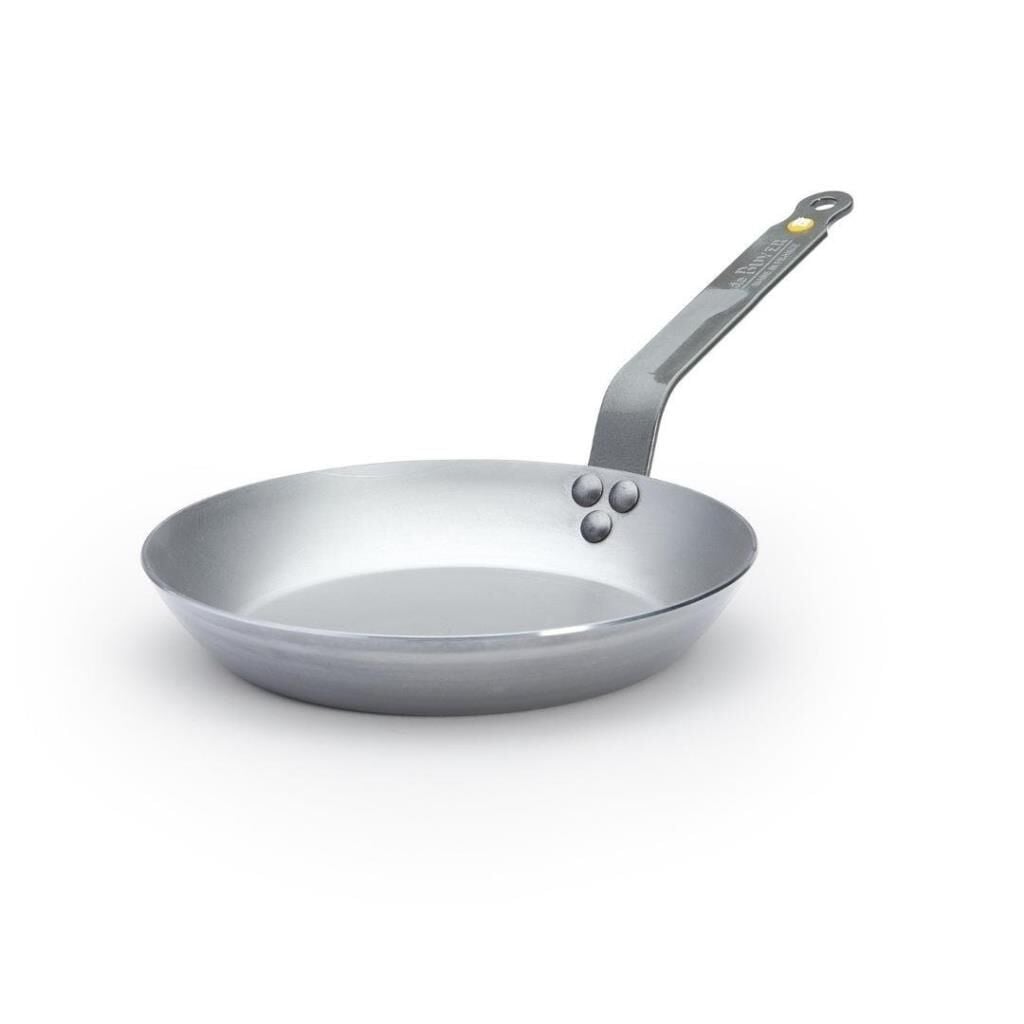 De Buyer Mineral B Çelik Kızartma Tavası 24 cm