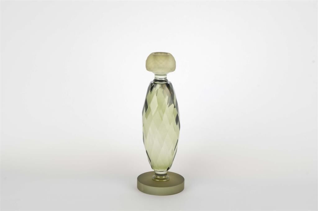 Mikasa Moor Kristal Yeşil Şamdan 23x8cm