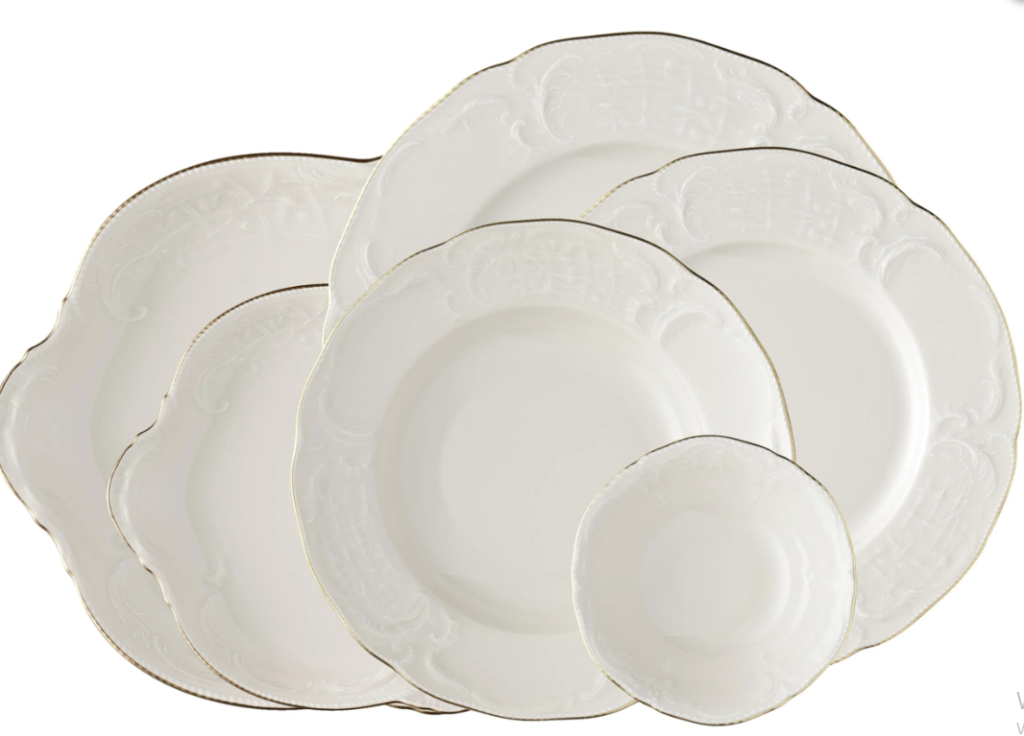 Rosenthal Sanssoucı Gold 51 Parça Yemek Takımı