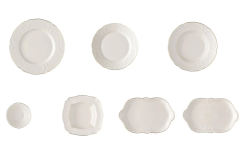 Rosenthal Sanssoucı Gold 51 Parça Yemek Takımı