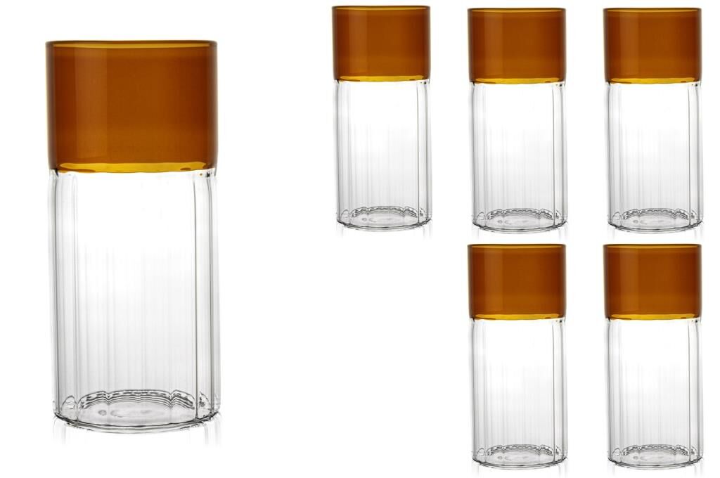 Mikasa Moor Amber 6lı Meşrubat Bardağı