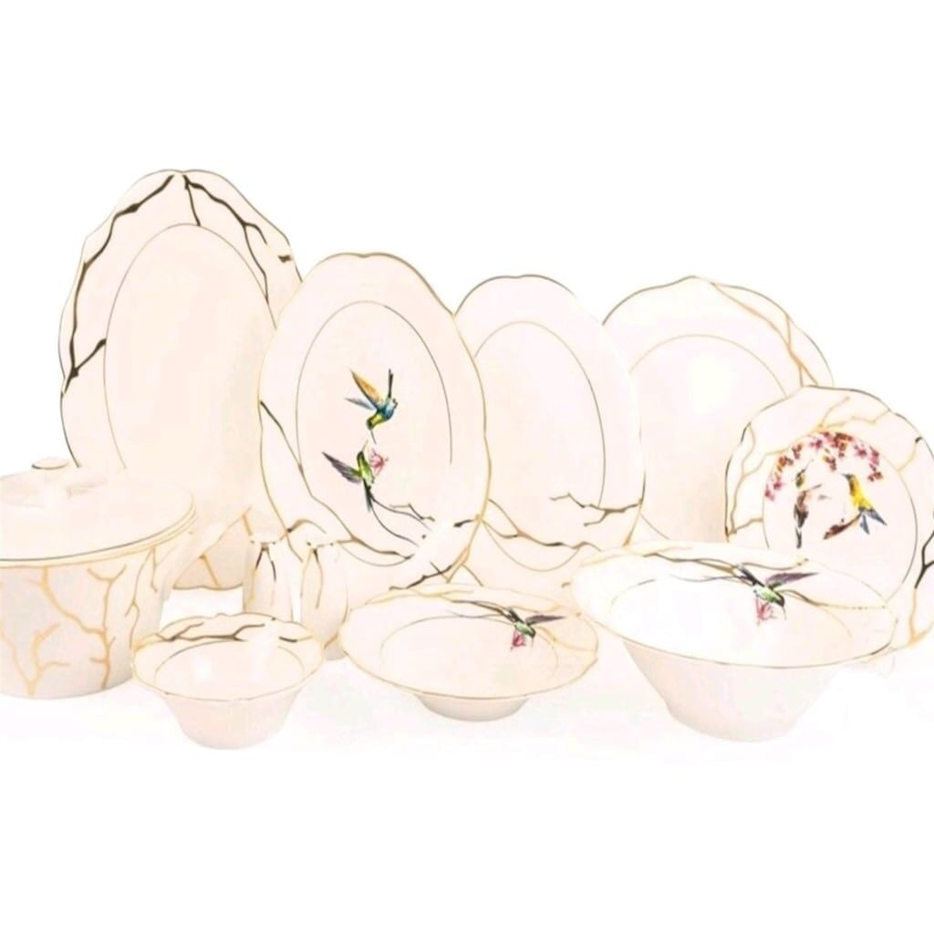 Mikasa Moor Bellini Harmony Gold 74 Parça Yemek Takımı 12 Kişilik