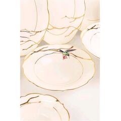 Mikasa Moor Bellini Harmony Gold 74 Parça Yemek Takımı 12 Kişilik