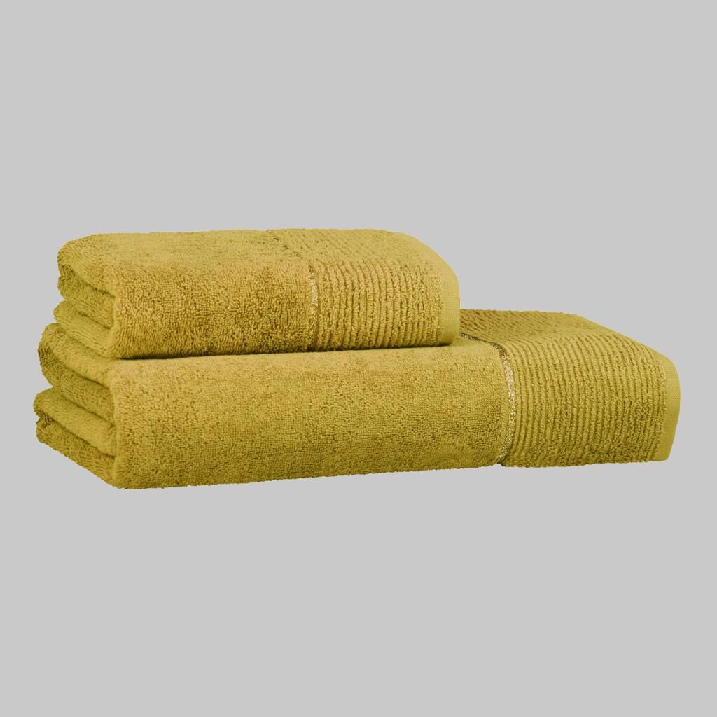 Sarev Havlu 50*90 New Soho-Sarı