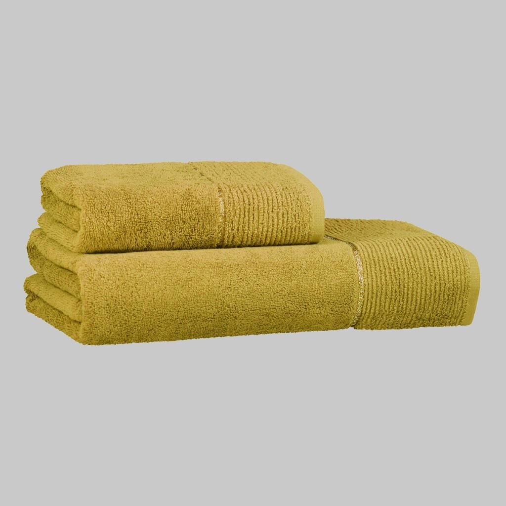 Sarev Havlu 50*90 New Soho-Sarı