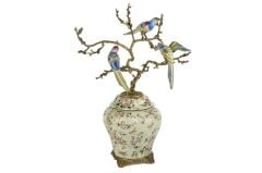 Mikasa Moor Dallı Kuş Figürlü Küp 40x60cm