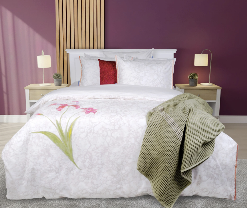 Sarev Opal Fancy Nevresim Takımı Tek Kişilik 1Y D K, Gri