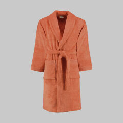 Sarev New Soho Somon Large Beden %100 Pamuk Bornoz