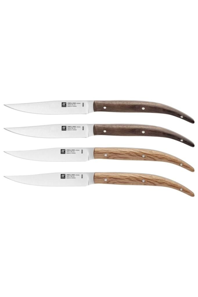 Zwilling Steak Sets Biftek Bıçağı Seti, Paslanmaz Çelik, 4 Parça