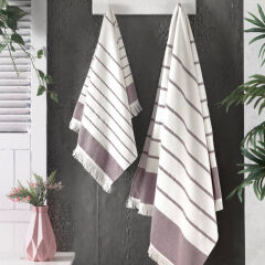 Sarev Banyo Havlu 80*160 Cm Bogo Bordo