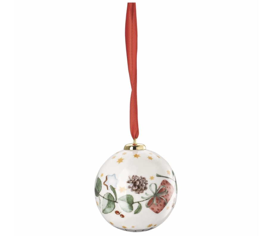 Hutschenreuther Ağaç Süsü Porselen Top Small Alle Jahre wieder