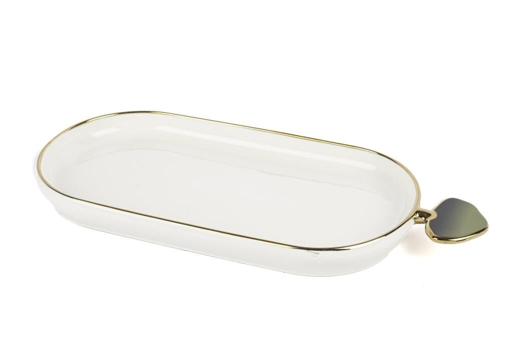 Mikasa Moor Clover Yeşil Kayık Servis Tabağı 36cm