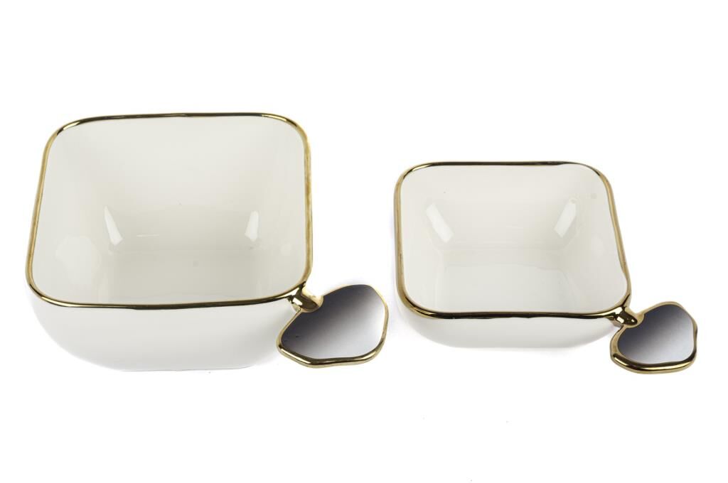 Mikasa Moor Clover Gri 2li Kase Seti 11cm - 14cm