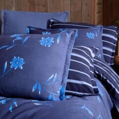 Sarev Renata Çift Kişilik %100 Pamuk Flanel (Pazen) Nevresim Takımı