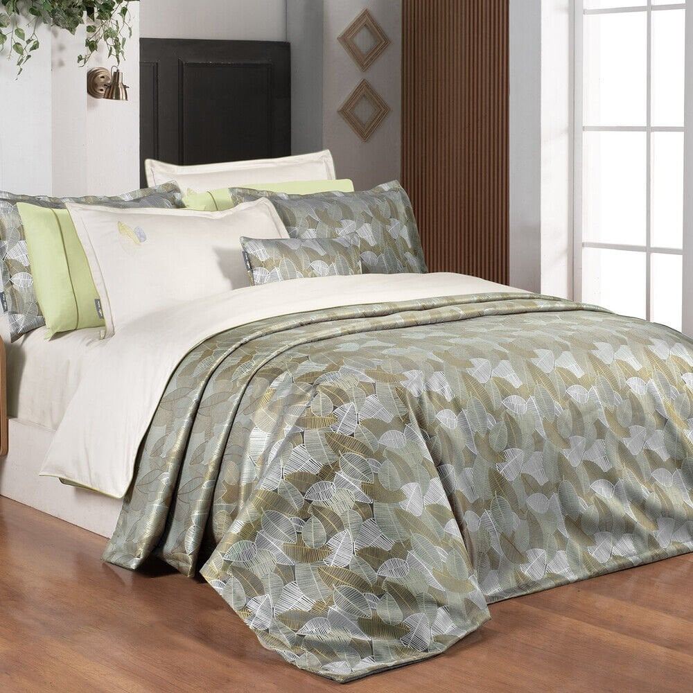 Sarev Ulrika Gri Yatak Örtüsü Nevresim Takımı Ç.K.