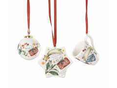 Hutschenreuther Ağaç Süsü Set Alle Jahre wieder