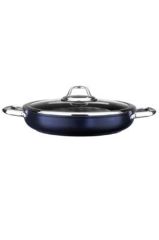 Leggno Master Titanium 26Cm Sığ Tencere Metalik Mavi - Mst2828St26Bl