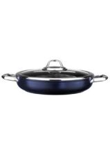 Leggno Master Titanium 26Cm Sığ Tencere Metalik Mavi - Mst2828St26Bl