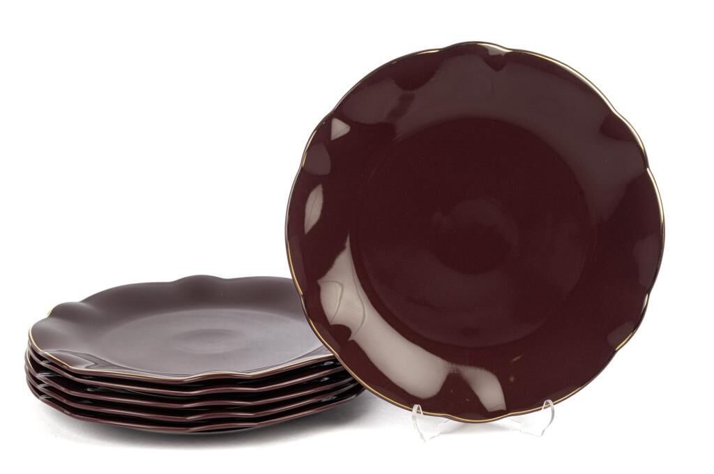 Mikasa Moor Plum 6lı Servis Tabağı 27cm