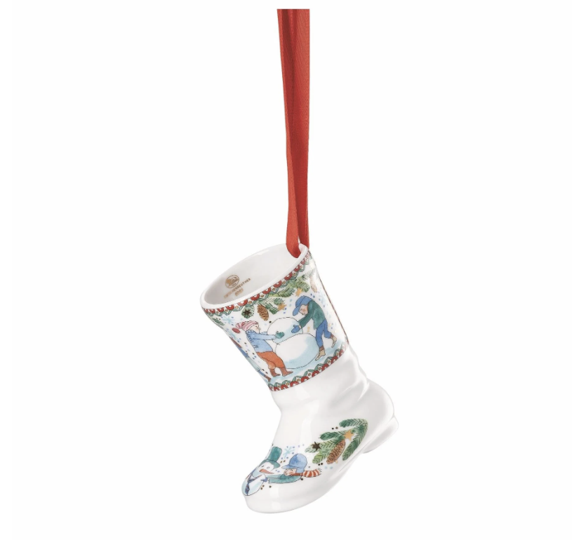 Hutschenreuther Ağaç Süsü Çizme Weihnachtsstiefel 25