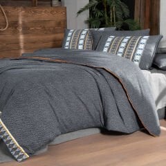 Sarev Tomris Çift Kişilik %100 Pamuk Flanel (Pazen) Nevresim Takımı