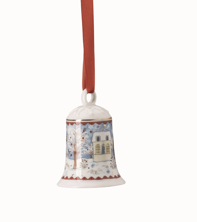 Hutschenreuther Ağaç Süsü Porselen Çan