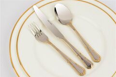 Mikasa Moor Verde M101G 90 Parça Çatal Bıçak Seti Altın