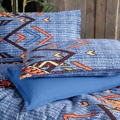 Sarev Yakut Tek Kişilik %100 Pamuk Flanel (Pazen) Nevresim Takımı