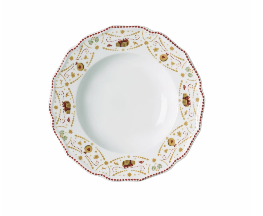 Hutschenreuther Çukur Tabak 23 cm Christmas Love-Tekli