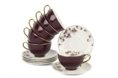 Mikasa Moor Plum 6lı Çay Fincanı Seti 250cc