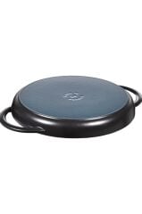 Staub La Cocotte Çift Kulplu Döküm Izgara Tava | Döküm Demir | 26 Cm