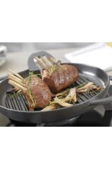 Staub La Cocotte Çift Kulplu Döküm Izgara Tava | Döküm Demir | 26 Cm