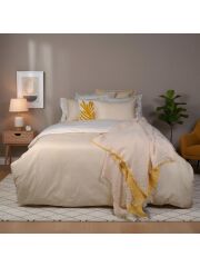 Sarev Eftelya Fancy Nevresim Takımı Çift Kişilik 2Y D K, Sarı