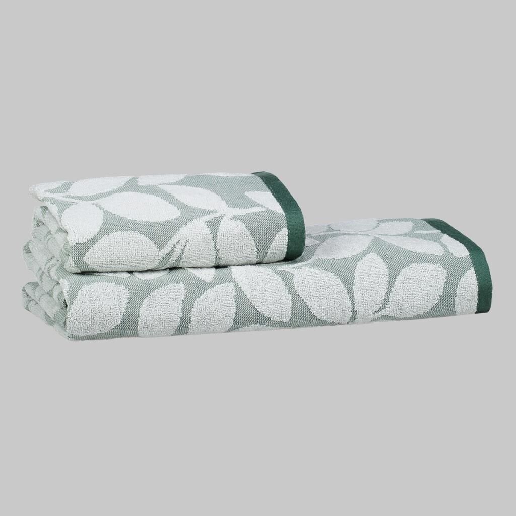 Sarev Tara 80*160 Havlu-Yeşil