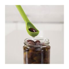 Joseph Joseph Scoop & Pick 2 Parça Kavanoz Çatal Kaşığı Yeşil (10105)