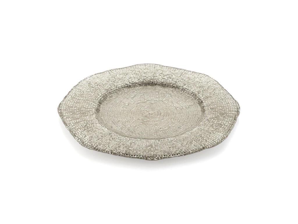 Ivv Diamente Sunum Tabağı Bej 34Cm
