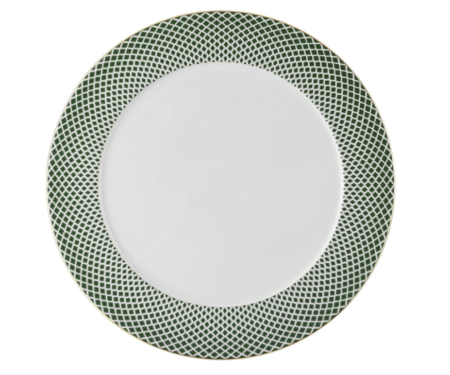 Rosenthal Supla 33 Cm Carreau Vert-Tekli