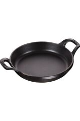 Staub La Cocotte Sahan | Döküm Demir | 16 Cm | Siyah