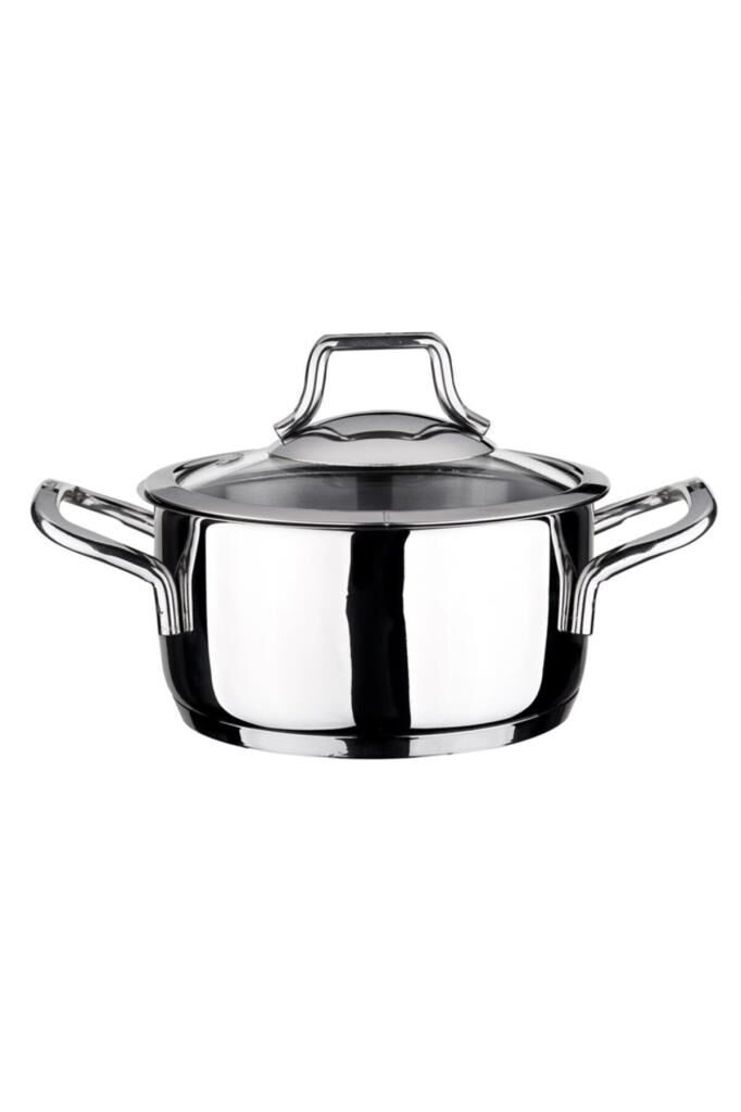 Leggno Designo Topline 12 Cm Çelik Derin Mini Sos Tenceresi