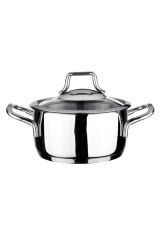 Leggno Designo Topline 12 Cm Çelik Derin Mini Sos Tenceresi